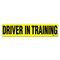 Zone Tech - Driver In Training Magnet - Reflective Vehicle Car Sign-Black Letter